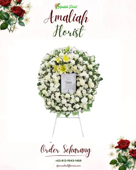 Krans Bunga Duka Tigaraksa